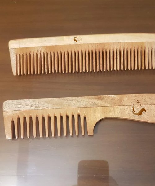 Neem Wood Comb Set