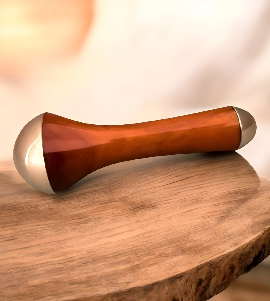 Kansa Mushroom Wand Face Massager